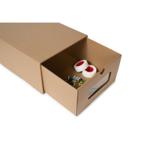 Boîtes de rangement en craft - lot de 20