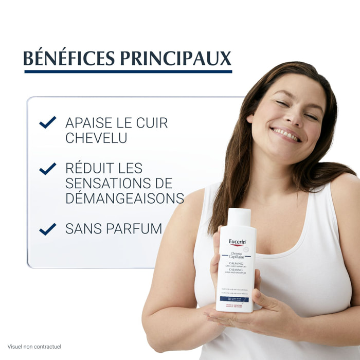 Dermocapillaire - Shampooing Calmant 5% d'Urée - Cuirs Chevelus Secs et Irrités 250 ml