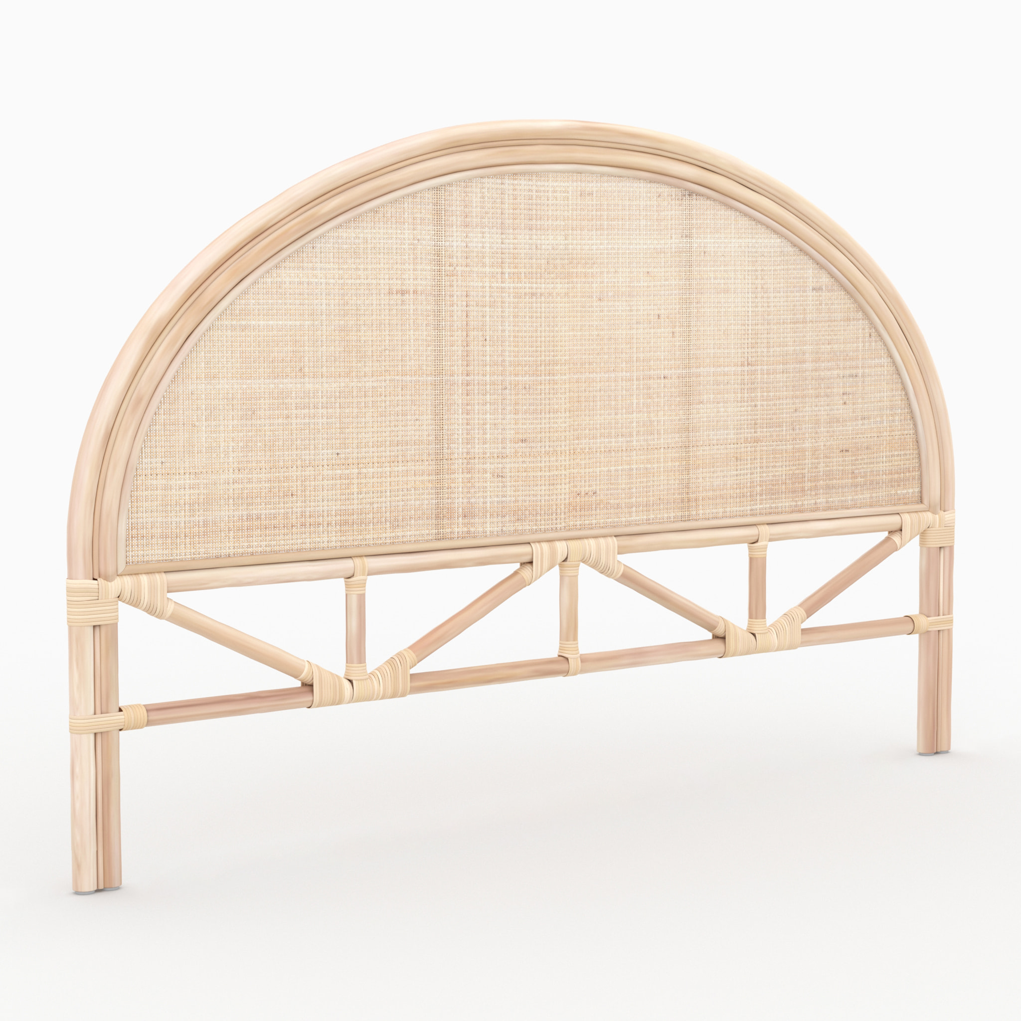 Tête de lit en rotin naturel 160 cm - Madya
