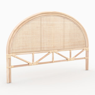 Tête de lit en rotin naturel 160 cm - Madya