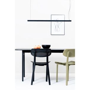 VICO 1150 Colgante negra con florón empotrable