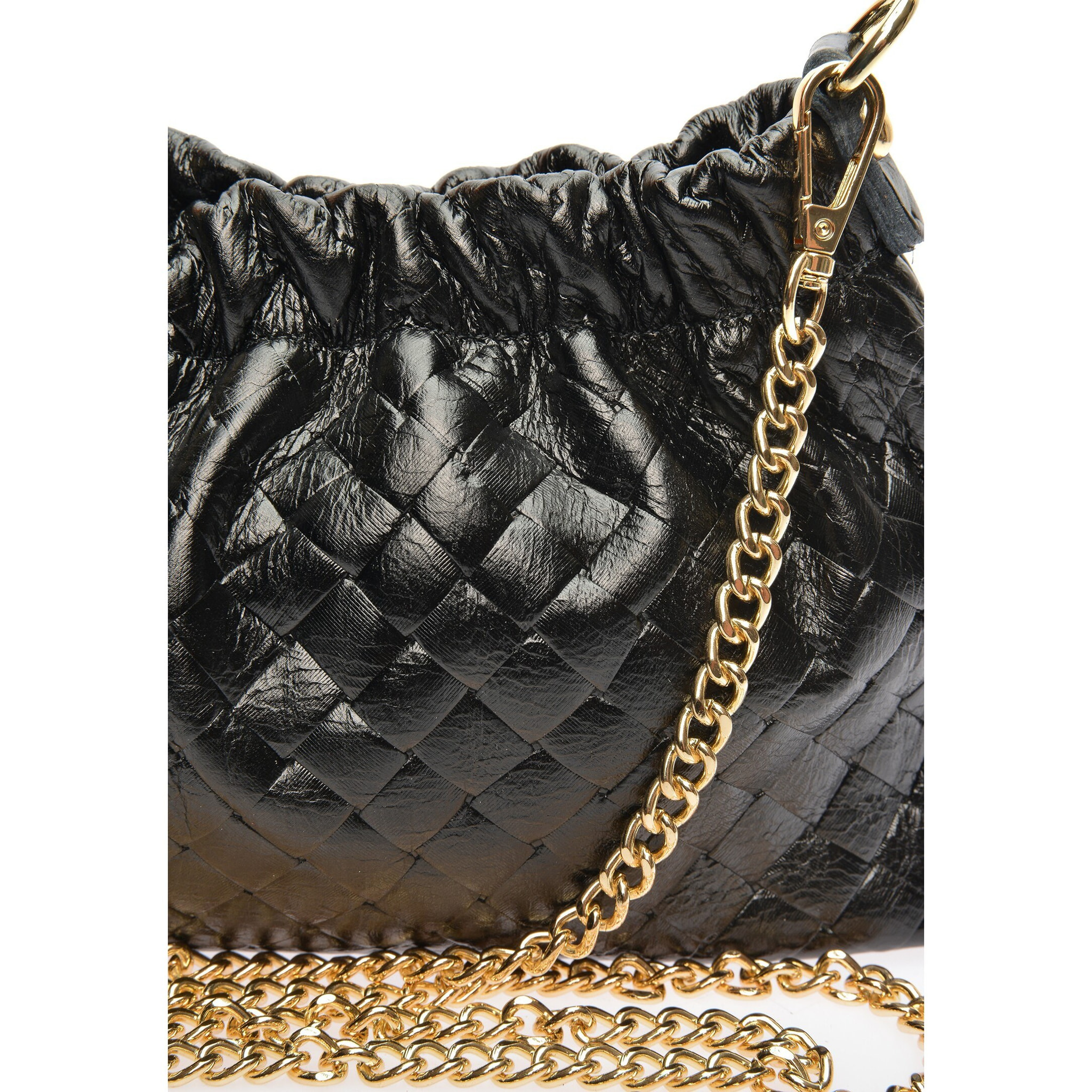 Borsa a spalla Anna Luchini Nero