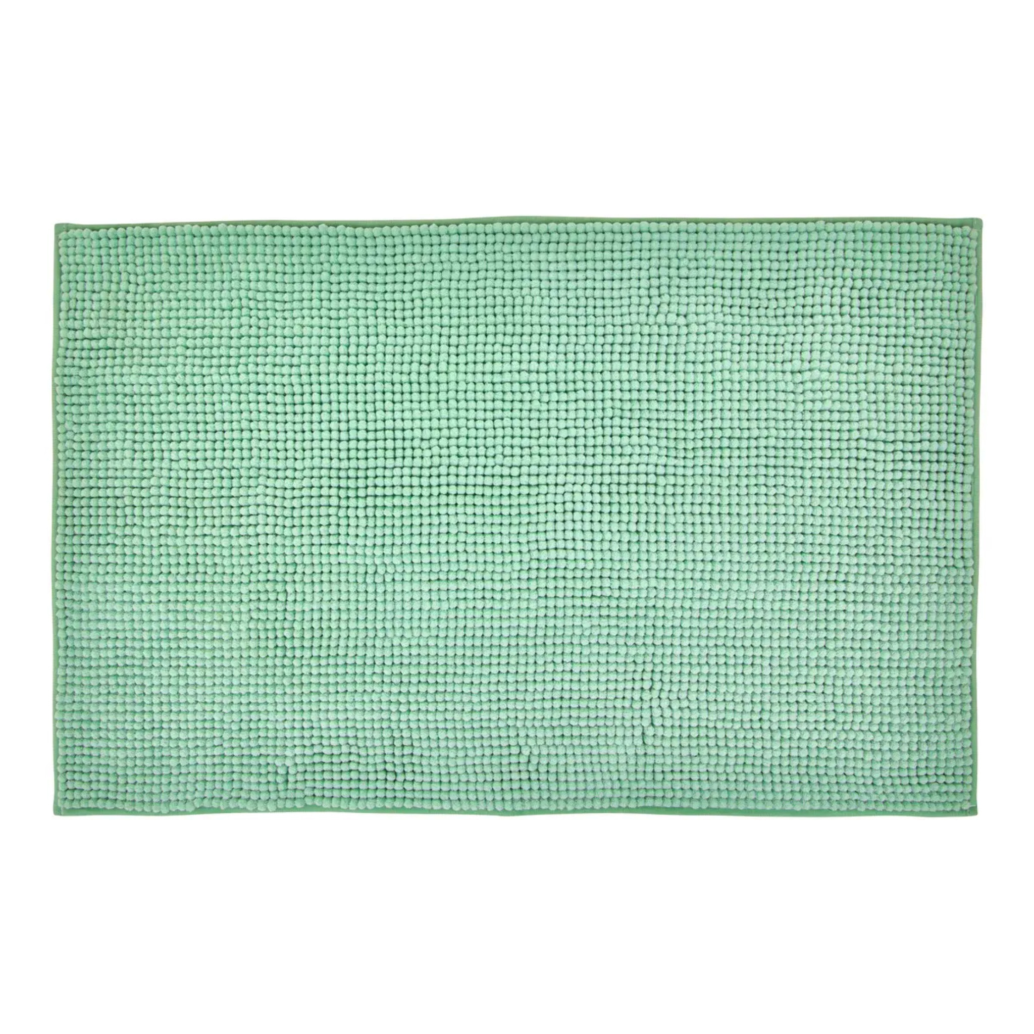 Tapis Colorama rectangulaire 50x80cm vert céladon