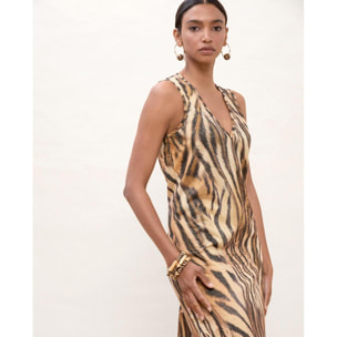 Abito con stampa circolare