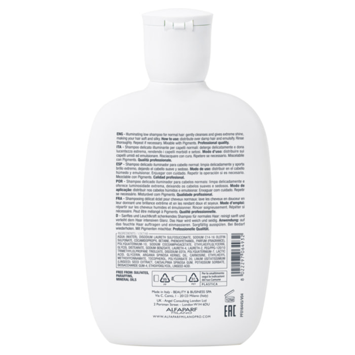 ALFAPARF MILANO Semi Di Lino Illuminating Low Shampoo 250ml
