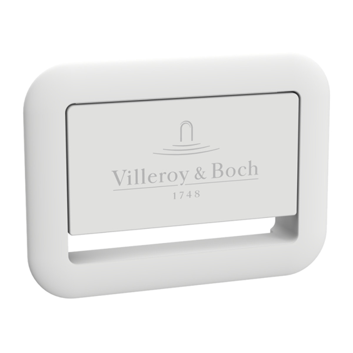 Baignoire droite VILLEROY & BOCH Collaro acrylique blanc mat avec vidage et trop plein blanc mat