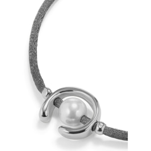 Pulsera SER DIFERENTE GRIS M