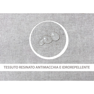 Tovaglia Cucina Resinata Idroleppelente Antimacchia Disegno Maldive 140x140