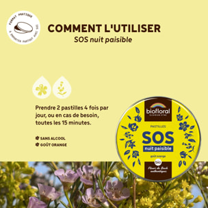 Biofloral - SOS Secours Nuit Paisible - Bio - 50 g