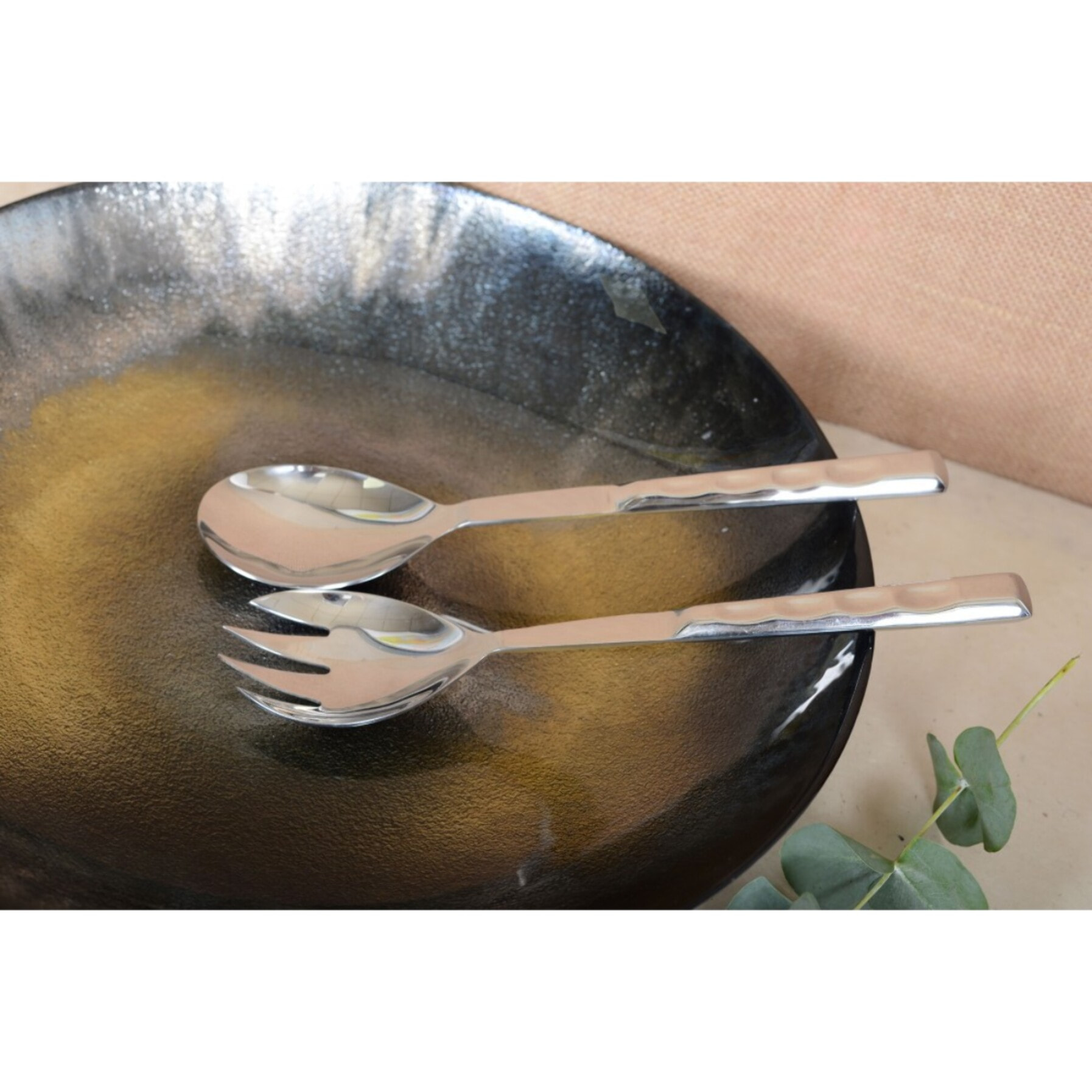 Couverts à salade argent 28.5cm
