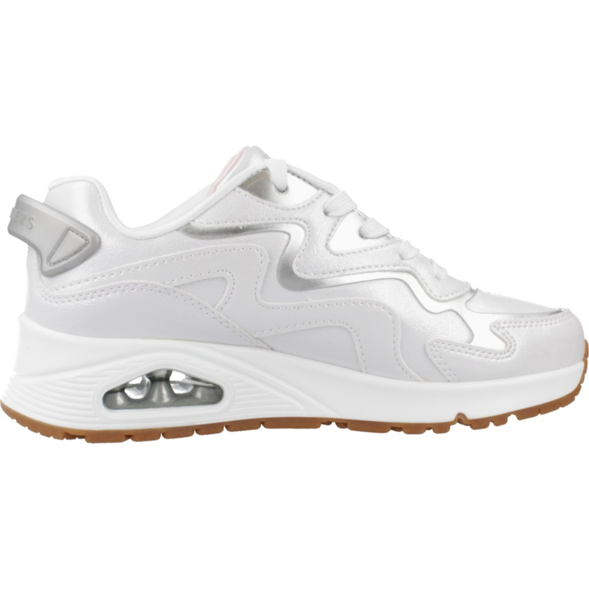 Zapatillas Niña Uno Gen1 Wavy Shimmer Plata