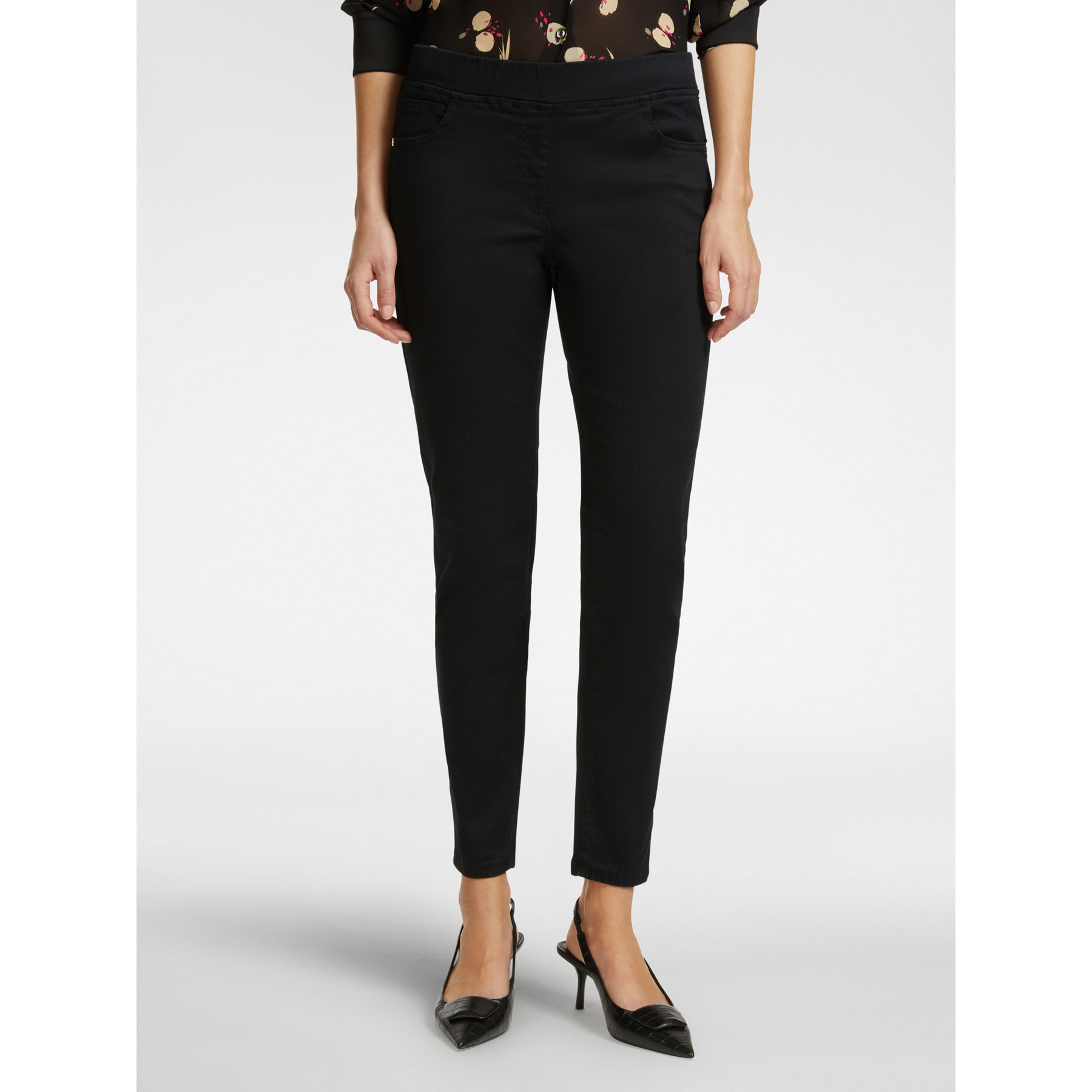 Elena Mirò - Jeggings pull on, "Pat" - Nero