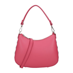 Borsa a spalla da donna - Modello False - 100% pelle ruga - 26.0 x 18.0 x 4.0 cm