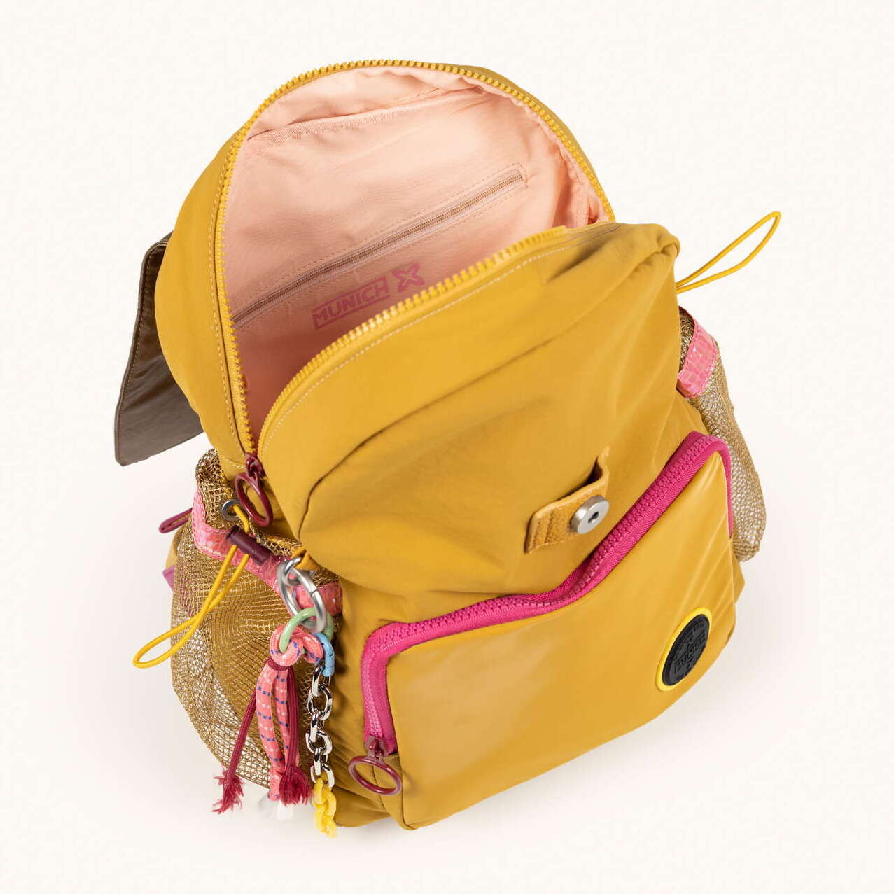 DEEP RECYCLED FW25 BACKPACK C/HONEY