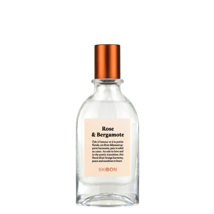 Bergamote et Rose - Eau de Cologne 50 ml