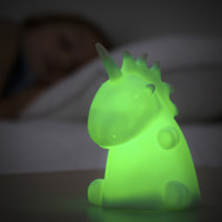 Lampada Unicorno Multicolore Led - 9x11x10 cm