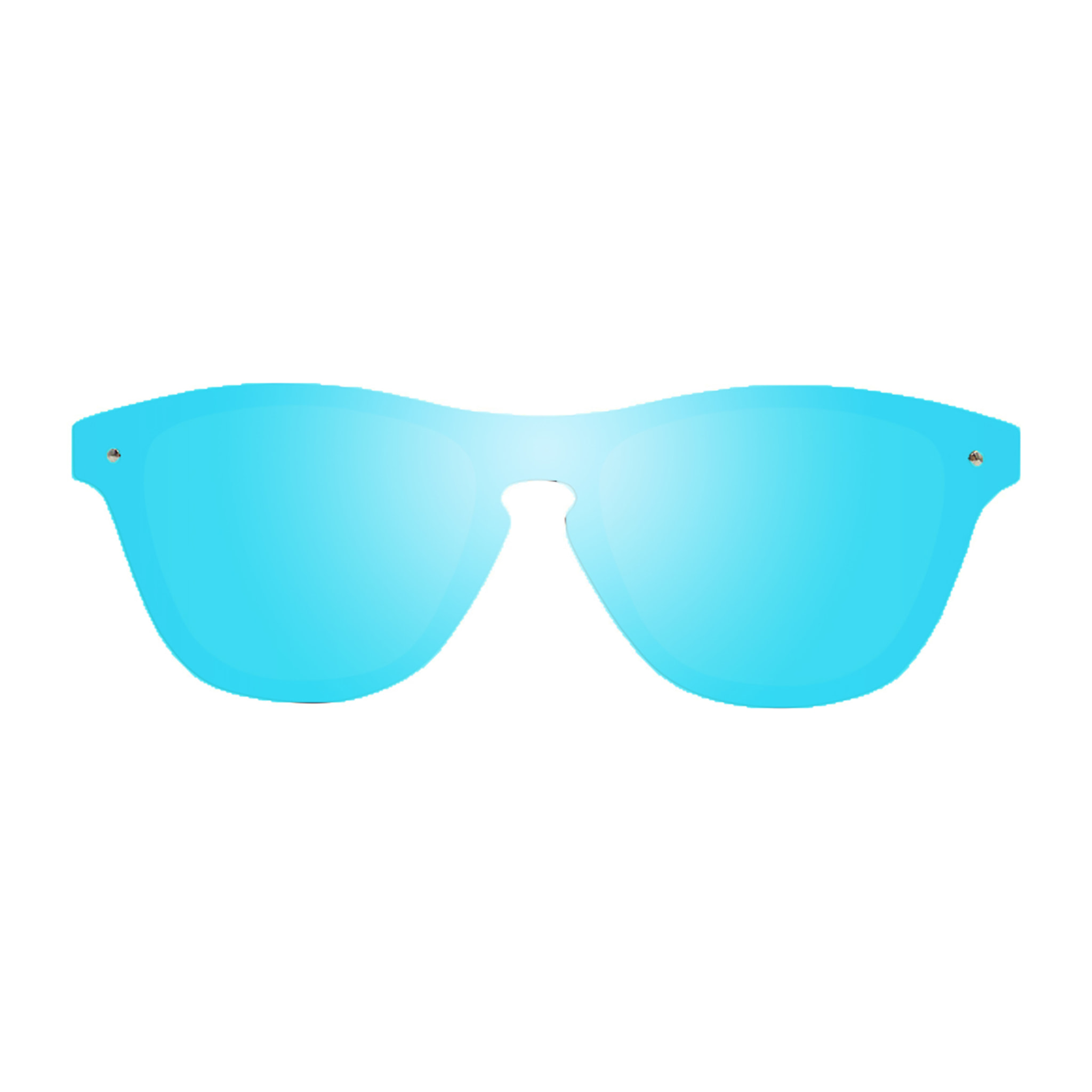 Gafas de sol OCEAN SOCOA - Transparente azul cielo mate / Plana revo azul cielo
