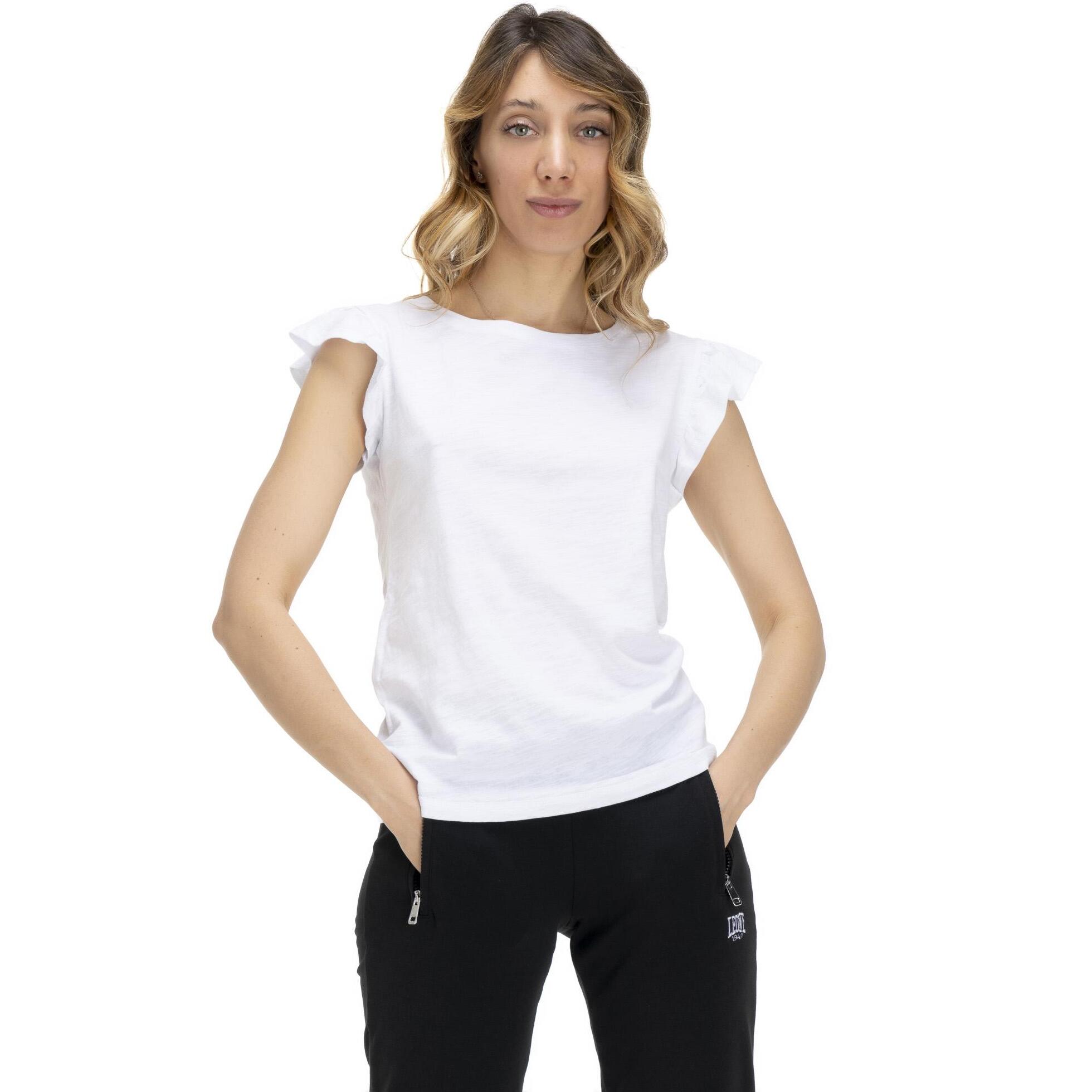 T-Shirt da donna rouches Earth Tones