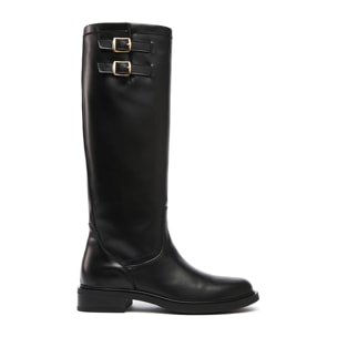 Tubular Boot British Passport Nero
