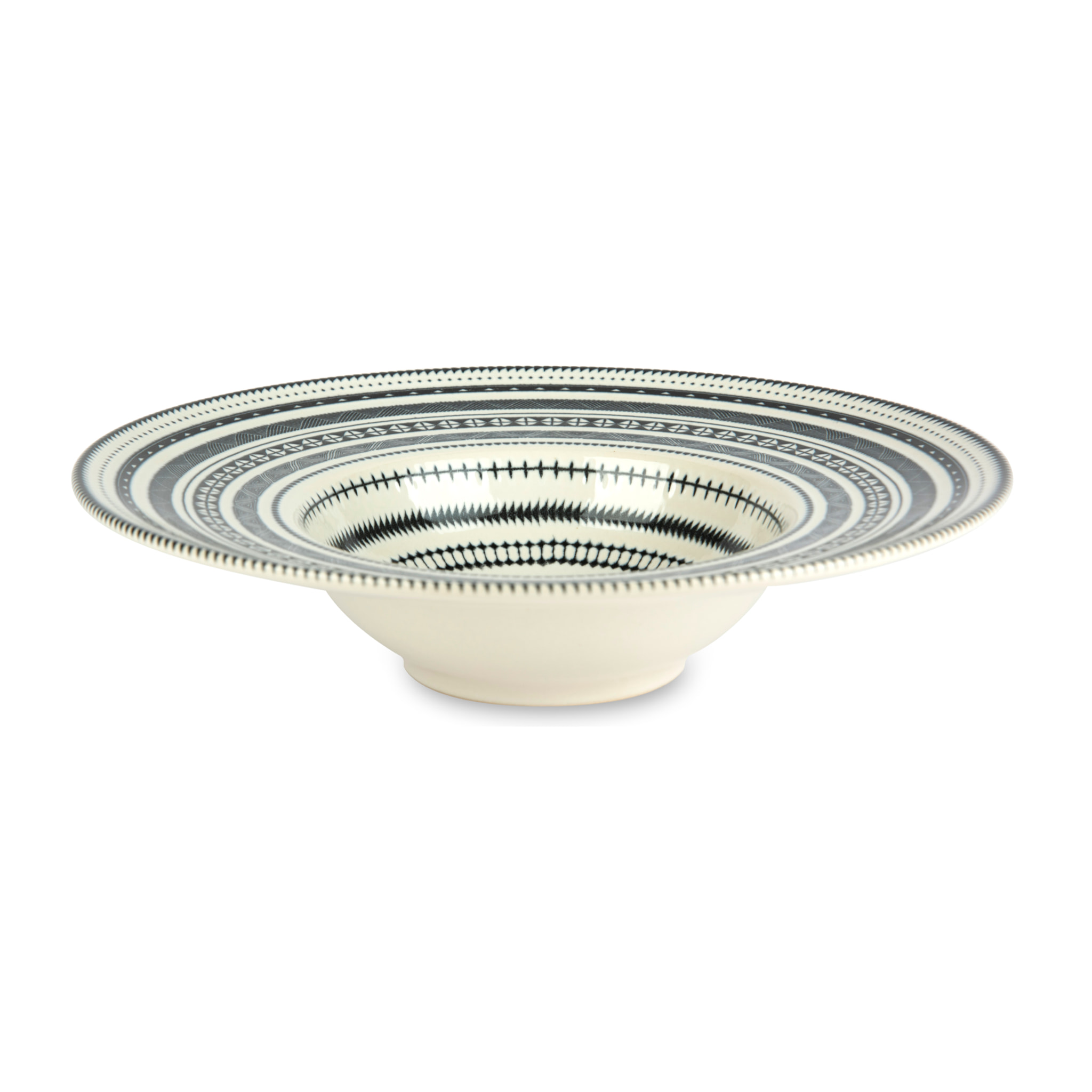 Set de 6 assiettes creuses Excelsa – Etnico, Céramique Multicolore