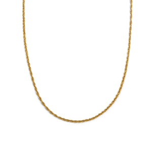Collana Spinning Rope Chain Acciao Placcato Oro