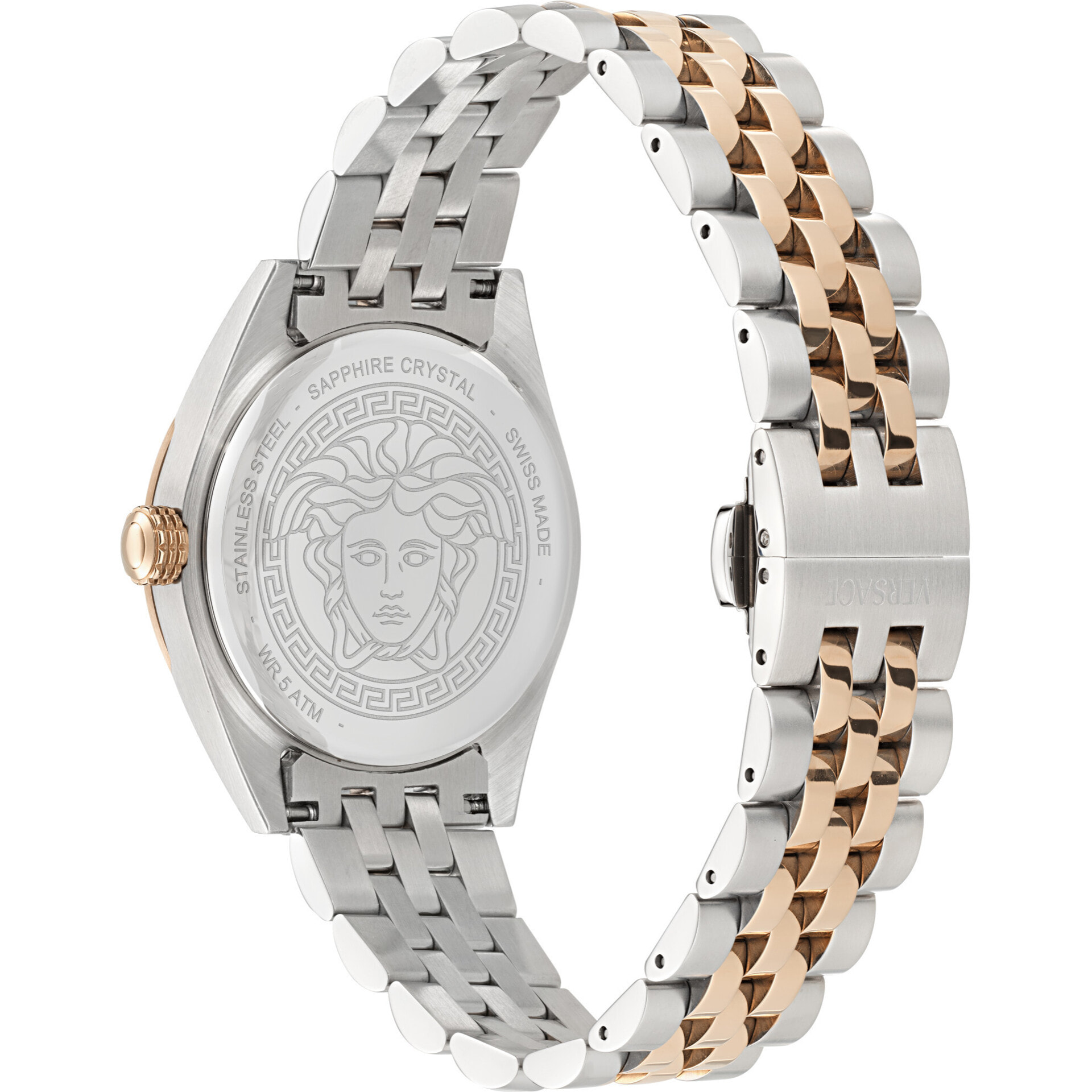 Versace Orologio Analogico Al Quarzo V-Code