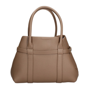 Borsa a mano da donna Made in Italy - Modello Valoria Nova - 100% pelle - 28.0 x 20.0 x 13.0 cm