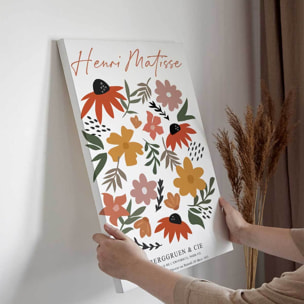 Tableau Matisse feuilles abstraites modernes Toile imprimée