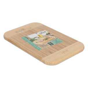 Planche à découper anse 20x30cm bambou