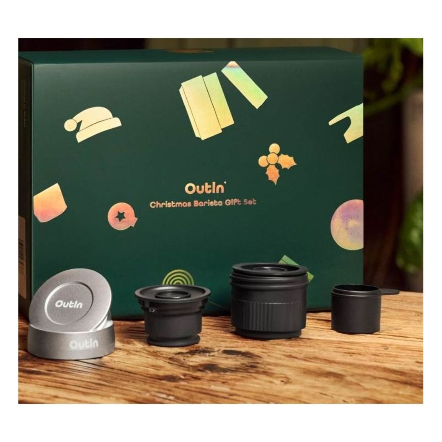 Cafetière portable OUTIN PACK NOEL OUTIN NANO + BASKET PLUS - TEA