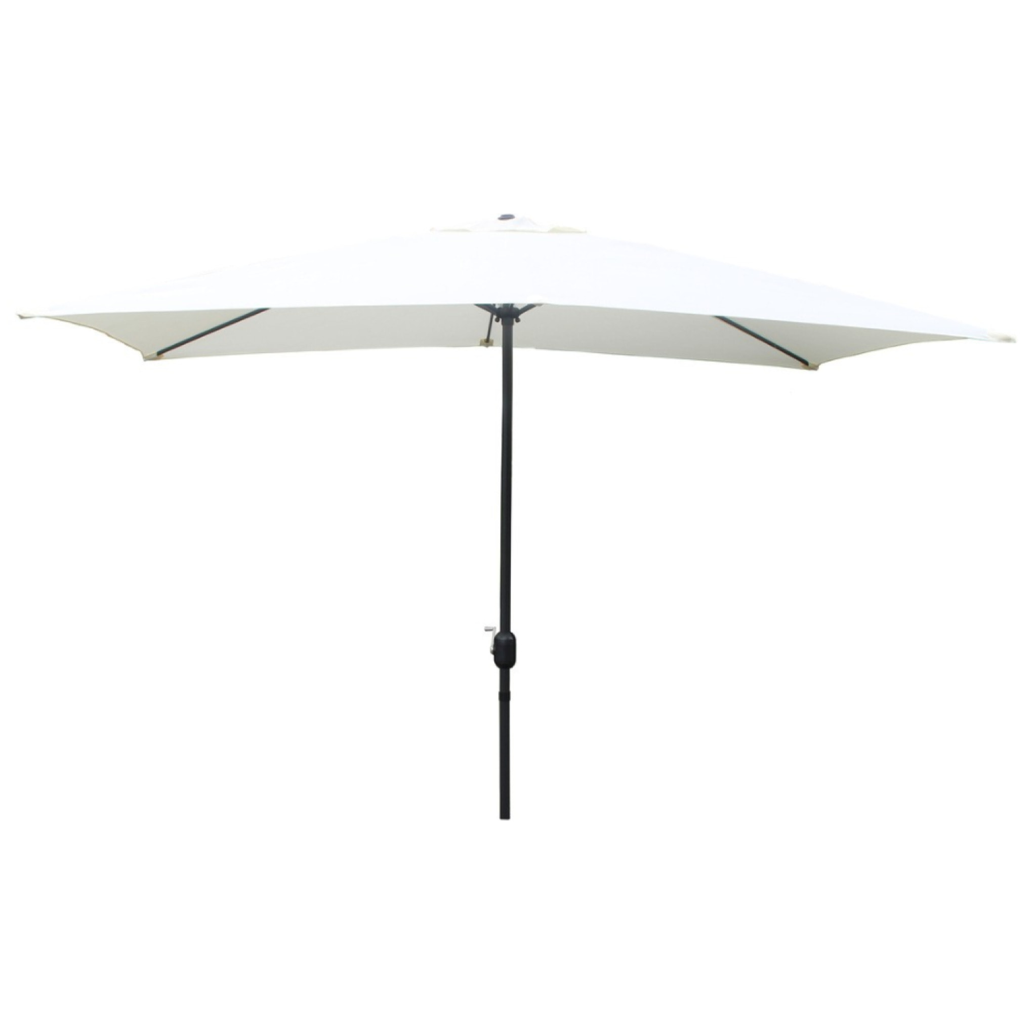 Parasol droit rectangulaire 3 x 2 m écru LIGURIA