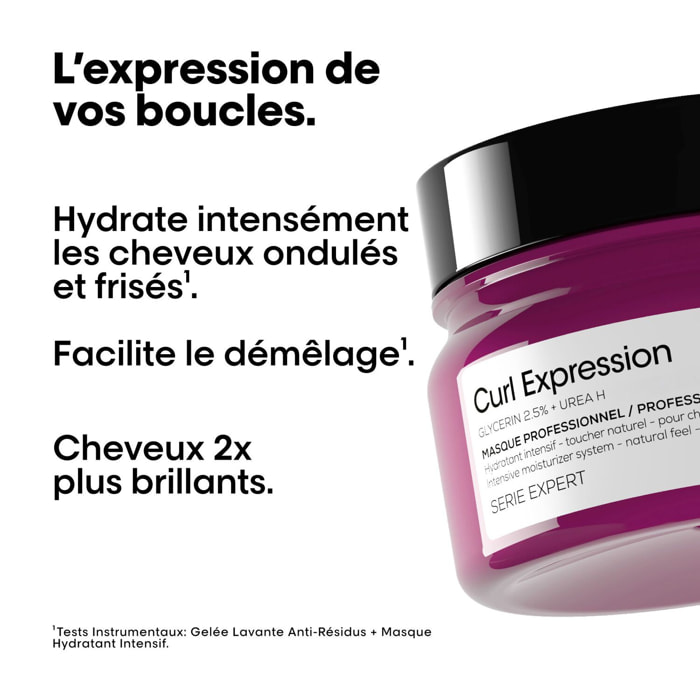 Curl Expression - Masque Hydratant Intensif Toucher Naturel 250 ml