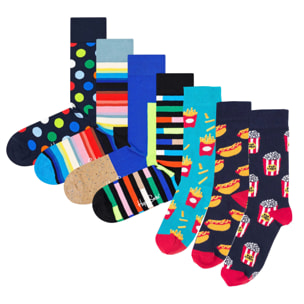 Calcetines 7 pack clasicos + food