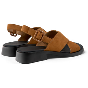 Sandalias - CAMPER Dana - Marron - Cuero Nubuck