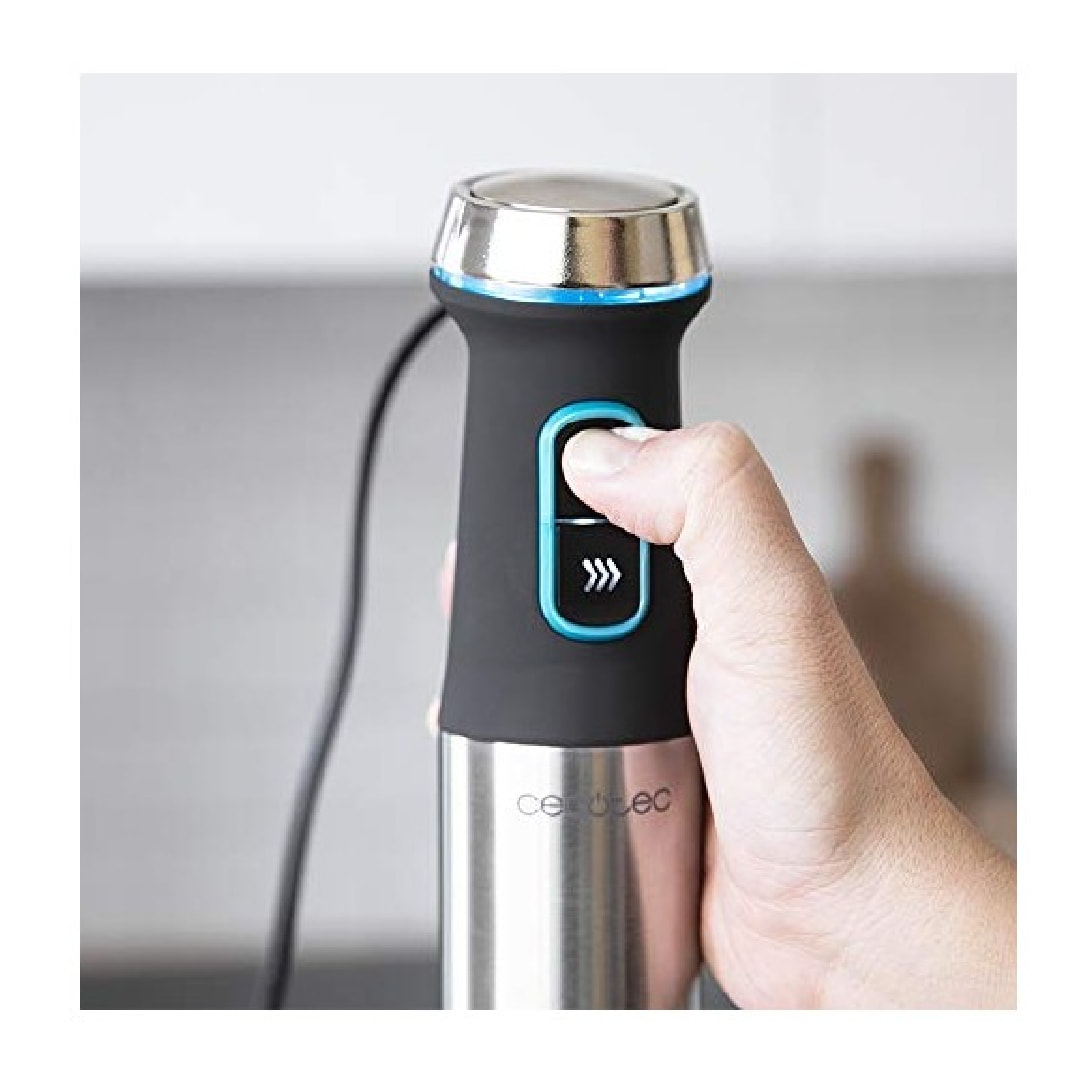 Cecotec Mixeur plongeant Power TitanBlack 1200 XL Cream