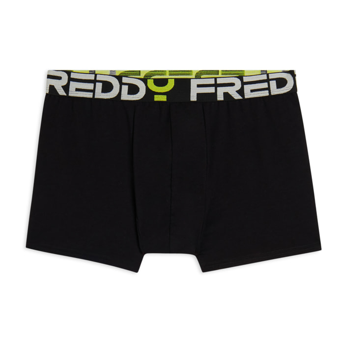Boxer Uomo con Elastico Jacquard e Maxi Logo FREDDY