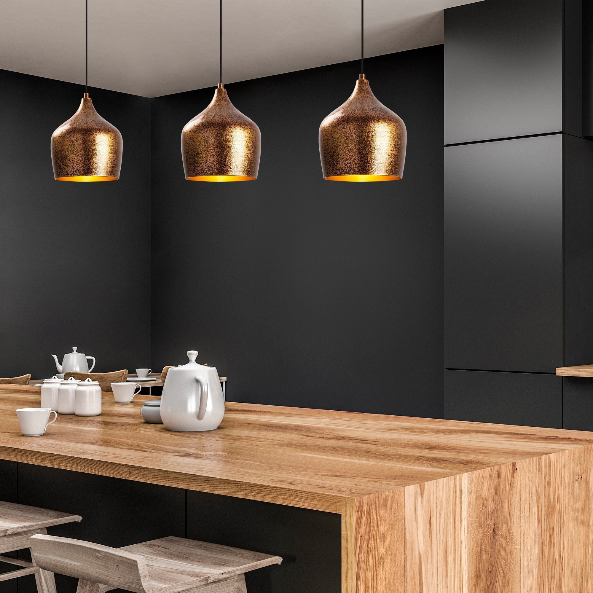 Lámpara de techo - Multicolor, 20x20x35