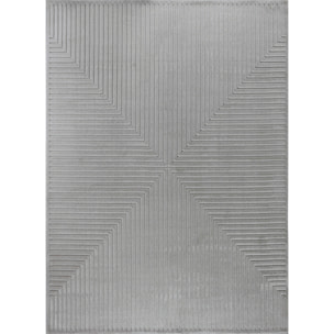 KIYOSHI Alfombra de Interior/Exterior con Motivos 3D en Relieve