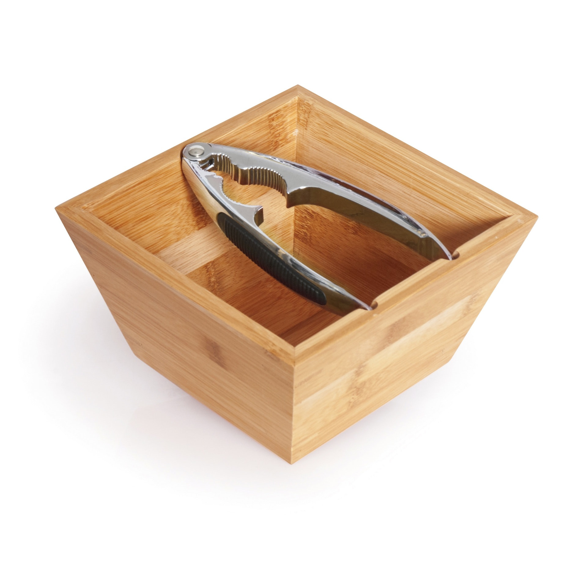 Ciotola con Schiaccianoci Excelsa – Eco Living, Bambù e Zama Beige