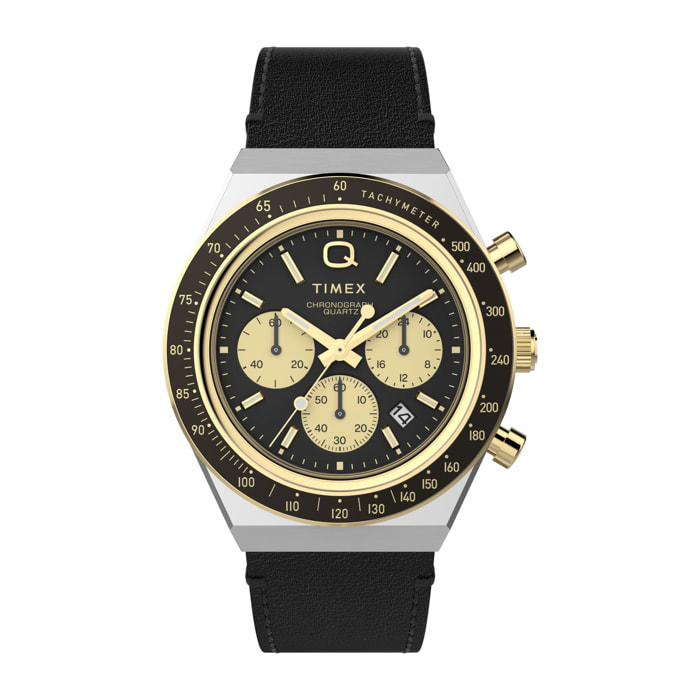Timex Quartz Analog Chronograph Q Timexâ® Chronograph