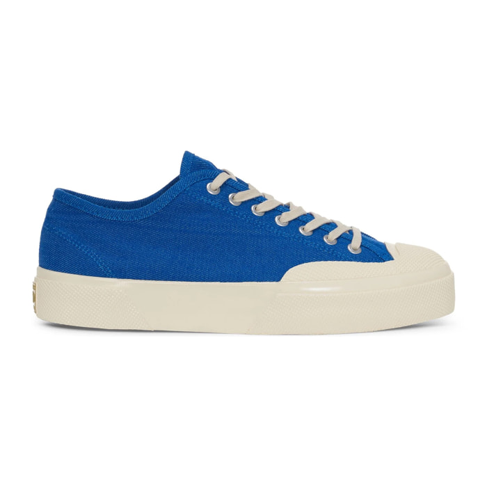Superga - Uomo Donna Blu - 2432 Works Low Cut Denim Yarn Dyed