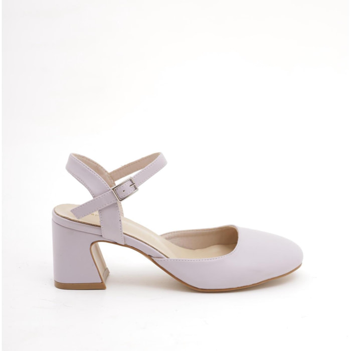 DECOLLETE PIXIE CINTURINO LILLA
