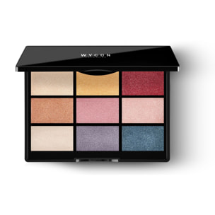 QUICK PALETTE EYESHADOW Palette con 9 ombretti disponibile in finish matt e satin