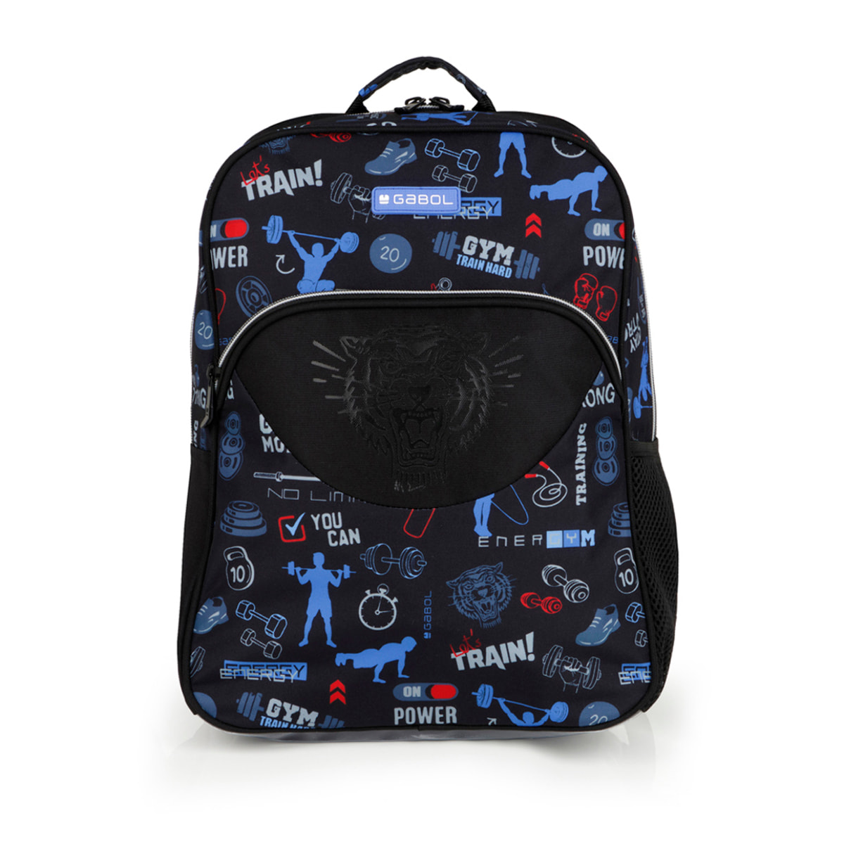 Mochila adaptable a carro Gabol TRAINING negra y resistente al agua