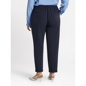 Fiorella Rubino - Pantaloni dritti eleganti - Blu