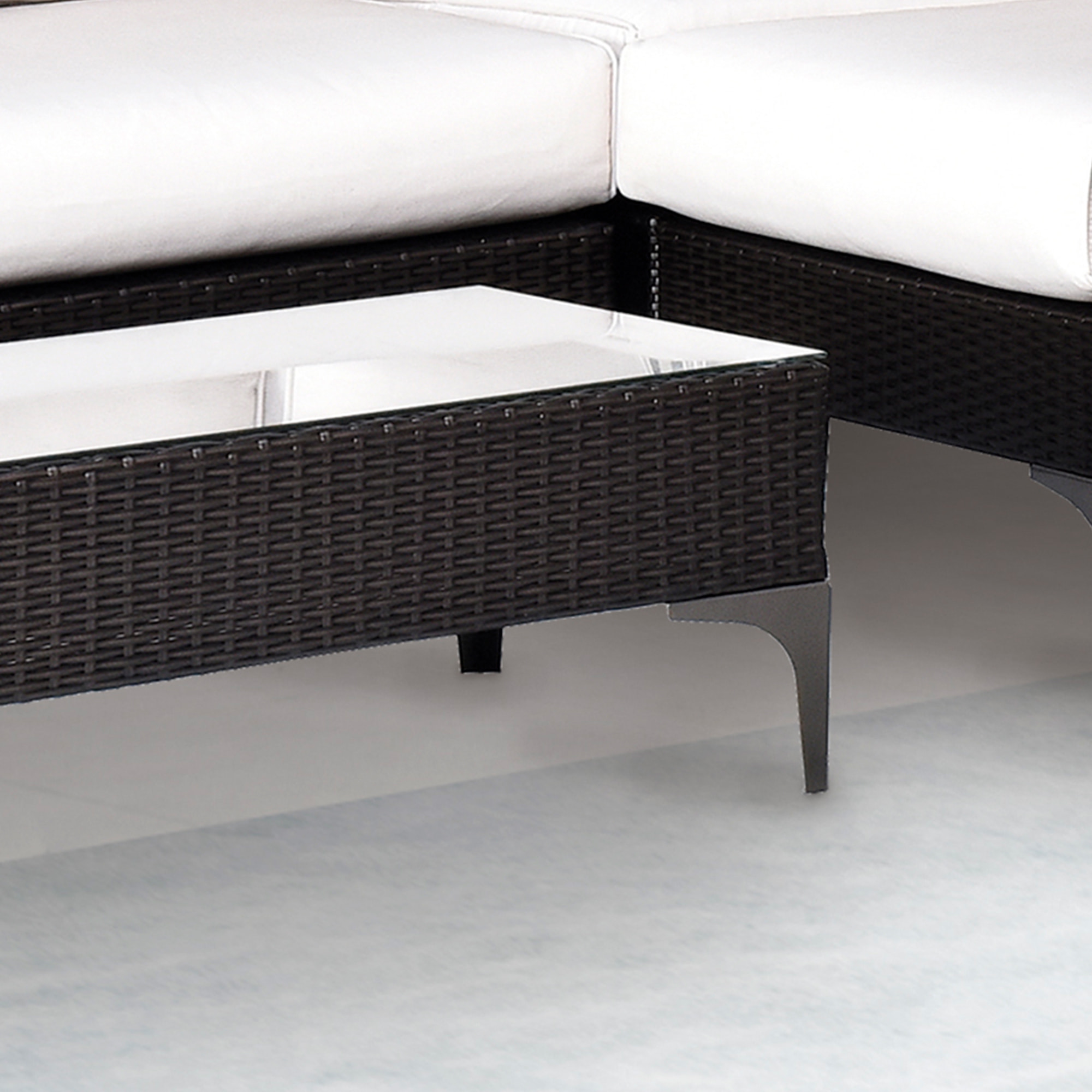 Mesa de centro de jardín – Ratán sintético