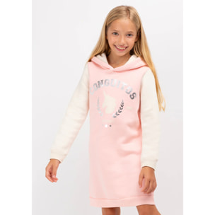 Vestido Sudadera de Niña Conguitos Unicornio Rosa
