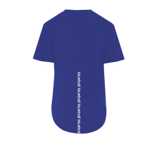 CAMISETA RUNNING PARA MUJER MANGA CORTA BLUEBALL EN AZUL