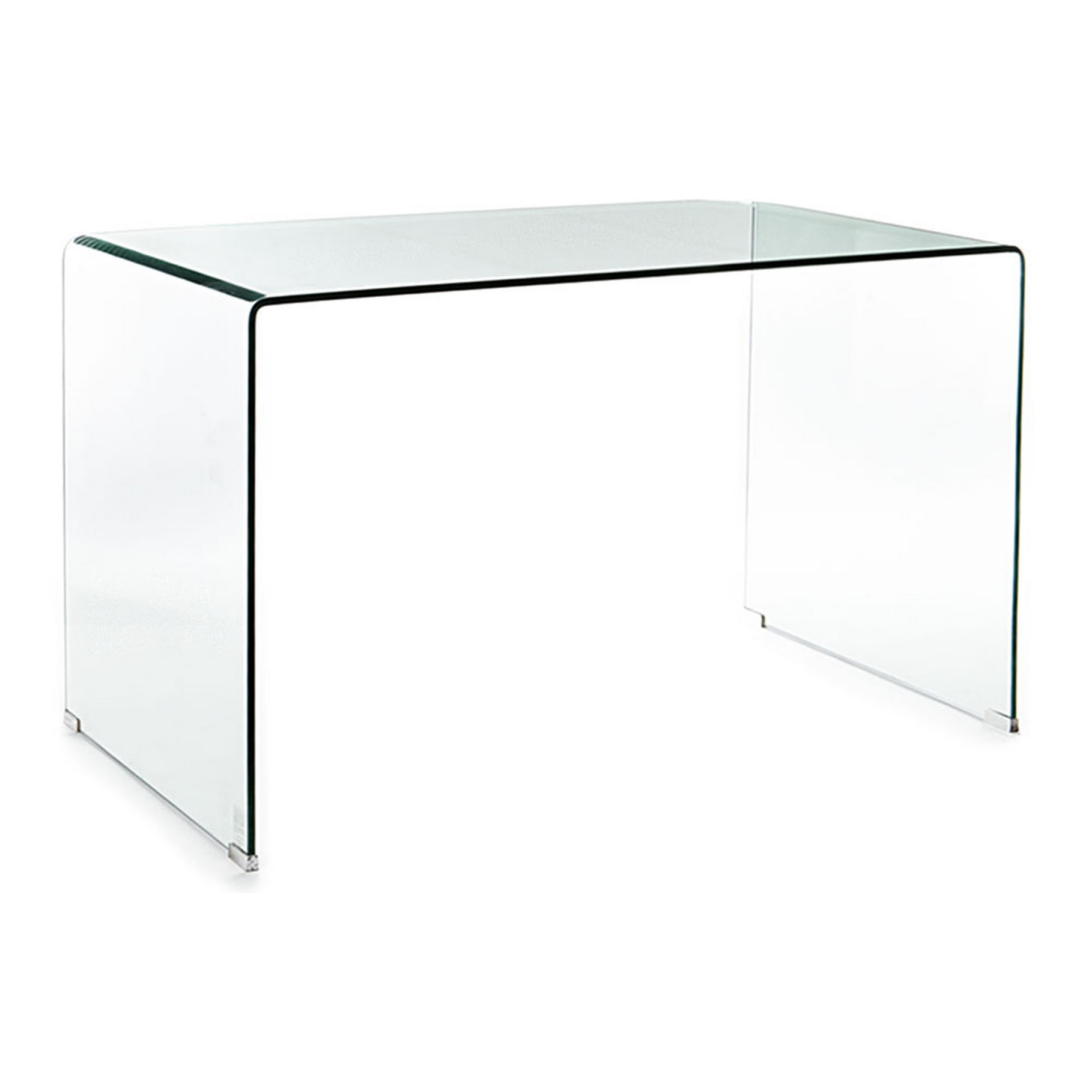 Bureau Tomasucci BEND, en verre, 126 × 70 × 74 cm
