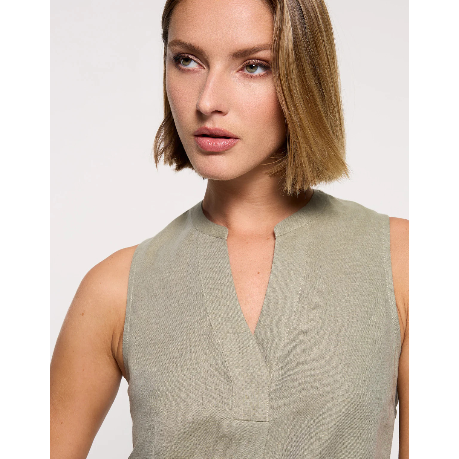 Camisa Tirantes Caqui - Nurita